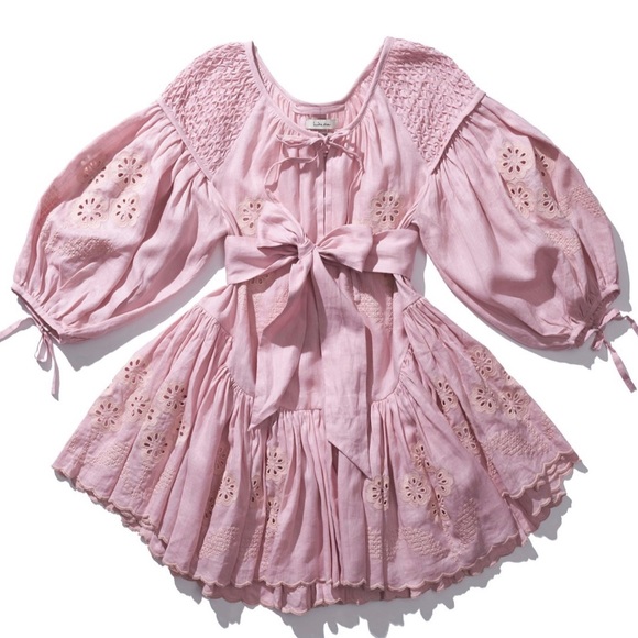 Innika Choo Dresses & Skirts - Innika Choo Mini Frill in Blush Pink